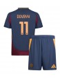 AS Roma Artem Dovbyk #11 Ausweichtrikot für Kinder 2024-25 Kurzarm (+ Kurze Hosen)